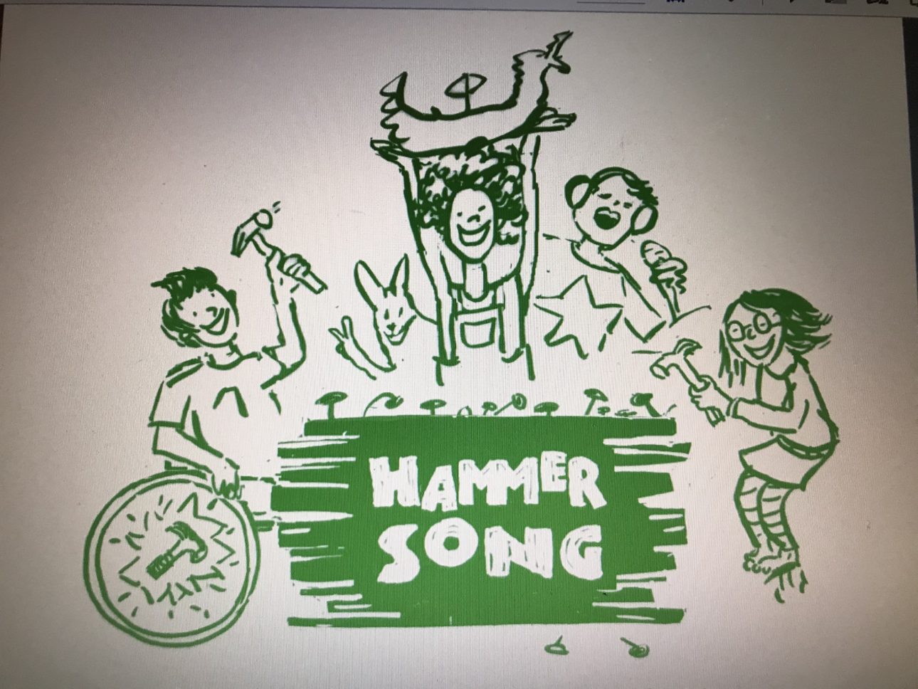 Hammersong bild grün