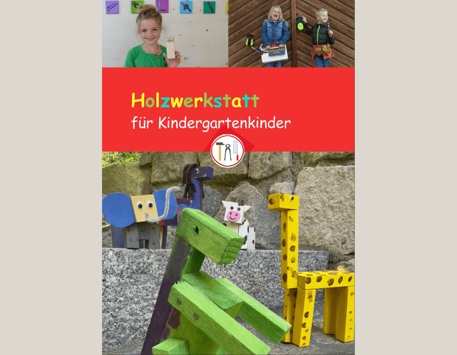 Buchcover Holzwerkstatt für Kindergartenkinder