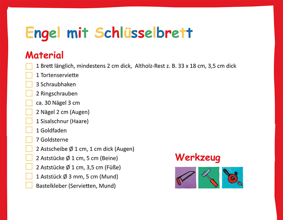 Layout 1 Buch Holzwerkstatt für Kindergartenkinder Materialliste