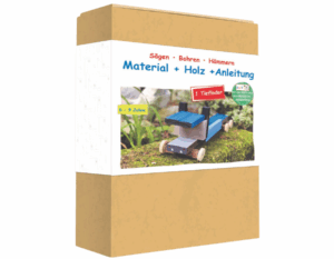 Werkbox mit einem Tieflader als Abbildung